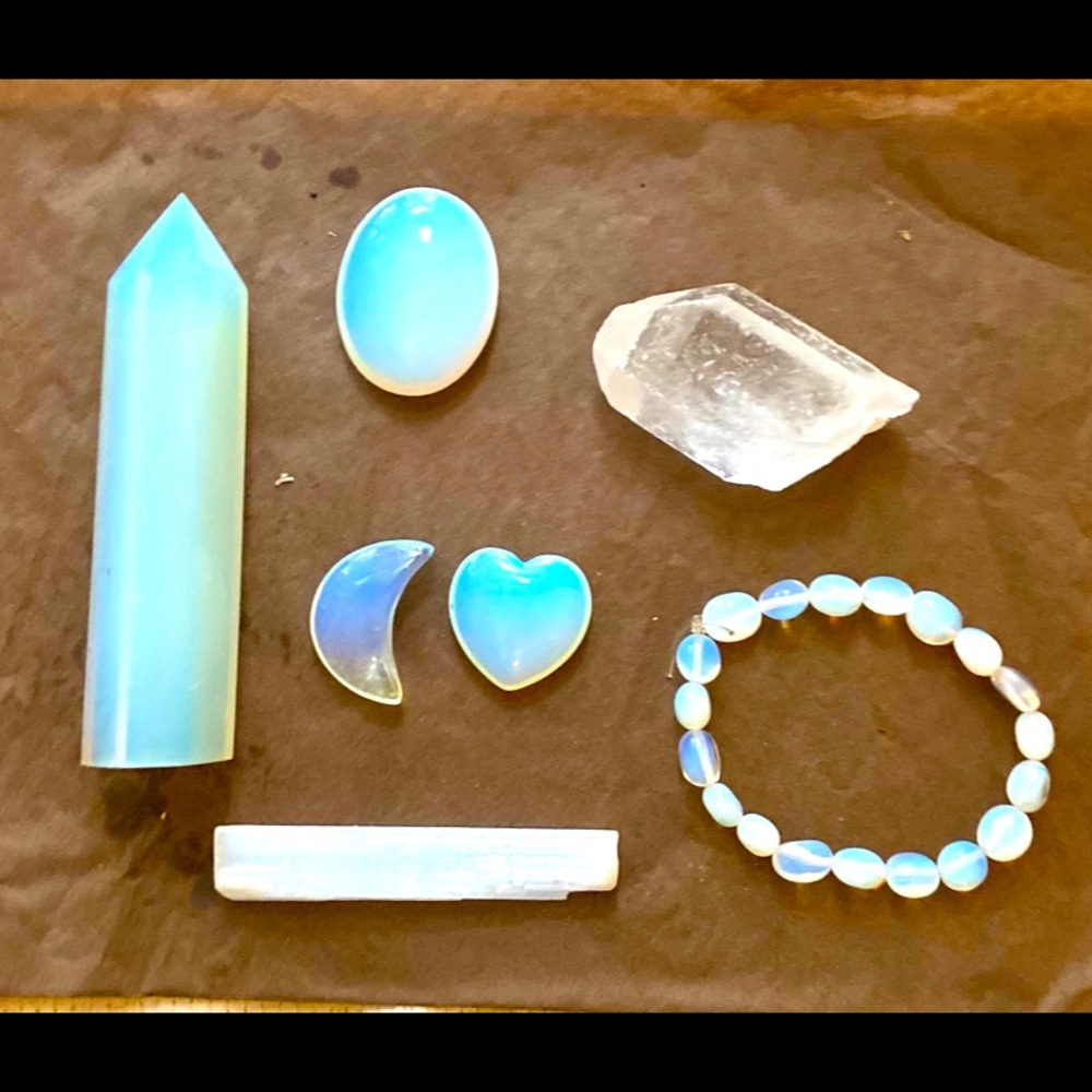 Opalite spiritual bundle | crystal bundle | Opal crystals, Opalite